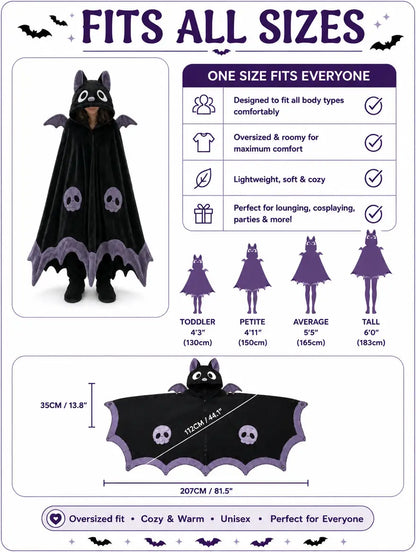 Vesper Ultra-Plush Bat Cape