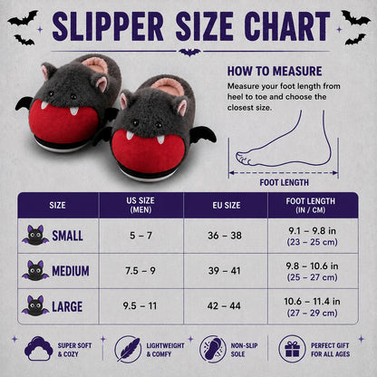 Bat Slippers